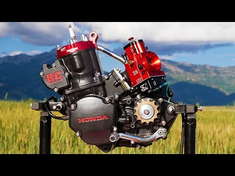 The Ultimate Honda CR250 2 Stroke Engine Build