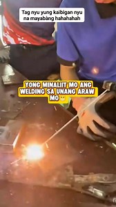 Pov. Yung minamaliit mo yung welding sa unang araw🤣 #WeldingArtistry #welders #weld #weldingartist #weldingart #welderslife #welding #SMAW #teamhilaskoreananghilas #TeamHilas | Batang welder