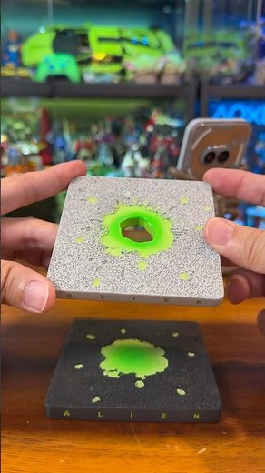 Alien Acid-Burn Coaster Set #Xenomorph #Alien #Aliens #AlienRomulus