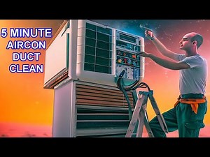 How To Clean Ducted Air Conditioner Filters in 5-minutes - Mitsubishi Service DIY