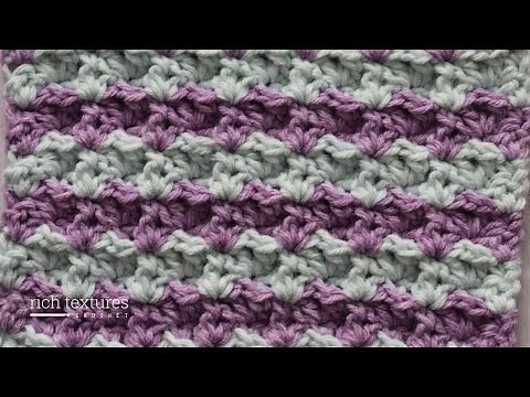 Wavy Shell Stitch | How to Crochet