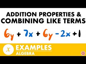 Combining Like Terms Examples | Algebra - JK Math