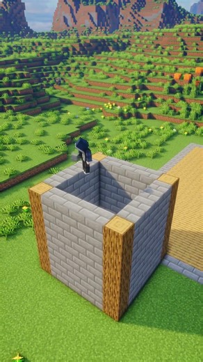 Minecraft Very Simple Base Structure🏠#minecraft