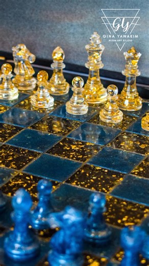 Design your own unique resin chess set! ♟️ Choose any color and style, complete with a wooden box featuring a personalized word or message inside. A perfect gift or timeless keepsake! 🎁✨ #CustomChess #HandmadeChess #ResinChess #PersonalizedGift #ChessSet #UniqueDesign #ChessLovers #LuxuryChess #GiftIdea #ResinArt