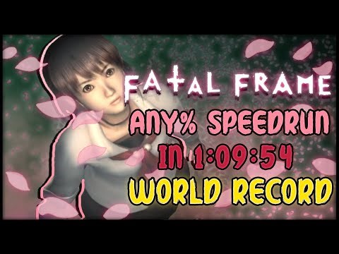 Fatal Frame Any% Speedrun in 1:09:54 (World's First 1:09)