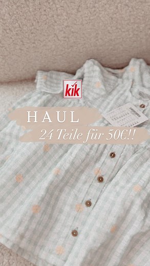 BABY SALE AND MORE on Instagram: "Auch ich war noch schnell bei Kik und habe einiges für die Kids besorgt! Für 24 Teile habe ich nur 50 € ausgegeben! 😳 Besonders für die Kita gibt es wirklich tolle Sachen 😍 Heute habt ihr noch die Chance, 30 % auf alle Bekleidungsstücke zu sparen – sogar auf reduzierte Ware! ✨ | Anzeige, da Markennennung @kik.de • • • • • • • • • • • • • • • • #baby #mamablogger #angebot #babygirl #babyboy #pregnancy #pregnant #schwanger #mama #schwangerschaft #mamaleben #expl