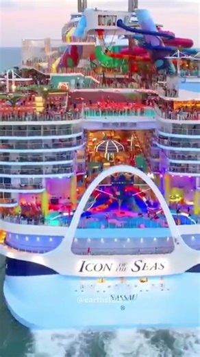 World biggest ship Icon of the sea 😱 #shorts