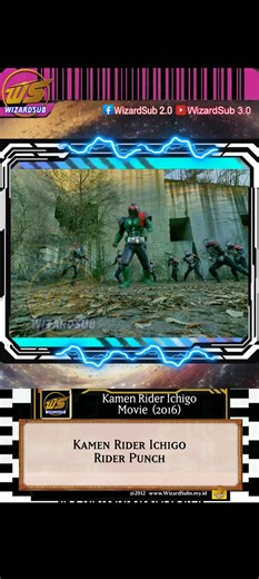 Kamen Rider 1 (2016) Kamen Rider 1 (仮面ライダー1号, Kamen Raidā Ichigō) is a Japanese superhero crossover film between Kamen Rider Ghost and the original Kamen Rider, and serves to commemorate the 45th anniversary of the Kamen Rider Series while being part of Toei Company's Super Hero YearIcon-crosswiki (スーパーヒーローイヤー, Sūpā Hīrō Iyā) project. Synopsis : 45 years ago, a man was subjected to the experiments of the secret organization Shocker and became a cyborg. Since that day, the man’s sole mission has 