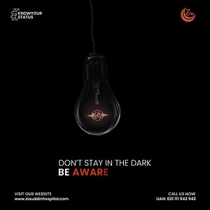37K views · 29 reactions | Don't stay in the dark. Be aware of your health status and be safe. To book an appointment or details, log on to our website https://www.ziauddinhospital.com/make-an-appointment/ contact us at 021-111-942-942 or 0321 3660249 #AIDS #HIV #hivawareness #hivaids #besafe #karachi #FreeHIVTesting | Dr. Ziauddin Hospital | Facebook