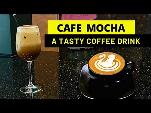 Most Easy Way to make mocha (cafe mocha) Hot & Iced coffee using Cocoa powder