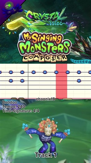 Boodoo Crystal Islet MSM Composer Tutorial #msm #msmcomposer #music #fyp #tutorials