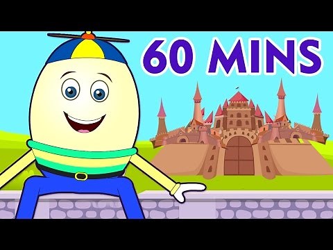 Humpty Dumpty | Nursery Rhymes | 60 Minutes Compilation from Nellie & Ned