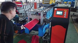Sheet Forming Rolling Machine Gutter Portable Square Shape