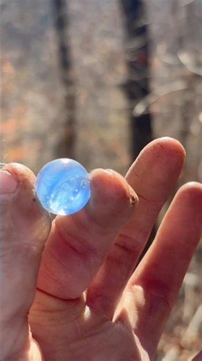 Pretty Blue Marble #countrydiggers #dumpdigging #treasurefinds #treasurehunting