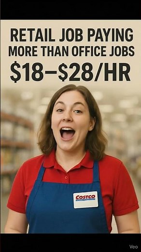 Costco Worker Salary Explained 💼 | $18–$28/hr Retail Job That Pays More Than Office Jobs #wagegrowth