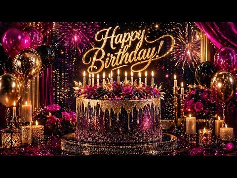✨ Luxury Birthday Celebration LIVE | Glam Cake, Sparkles