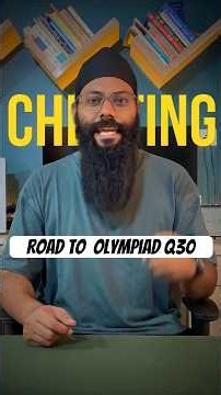 Road to Olympiad Q30 #mathbiceps #ioqm #rmomaths