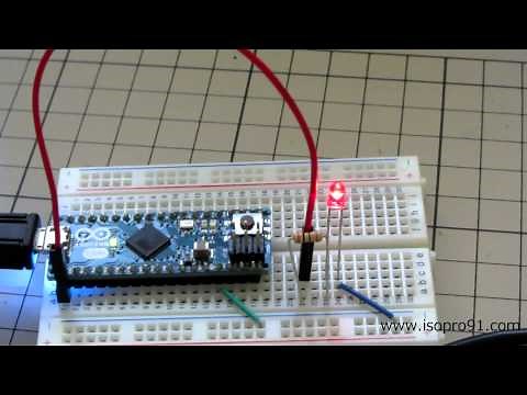 Arduino LEDの光をホタルっぽく光らせる（PWM）