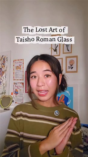 204 reactions |  The lost art of Taisho Roman glass (the story of...