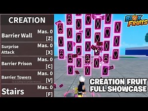 New Creation Fruit Rework FULL SHOWCASE BLOX FRUITS! Blox Fruits Creation Fruit Showcase & Review