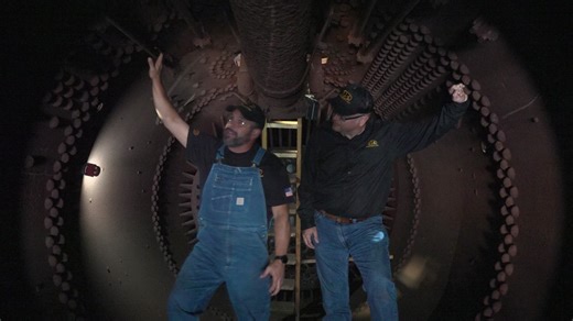 🚂✨ C&O 614 — October 2025 Restoration Update is Here! ✨🚂 In this month’s update, you’ll get a rare look inside 614’s boiler following the complete removal of all tubes and flues, revealing the interior of the boiler barrel and firebox, and exposing some of the staybolts, now ready for detailed inspection. Preparations are also underway for the cab removal and the upcoming lift of the locomotive so that all driving, pilot, and trailing wheels can be rolled out for inspection and servicing — a s