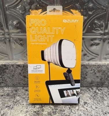 New!! ZUMY Pro Quality Light for Video Meetings Brightness Portable Light  | eBay