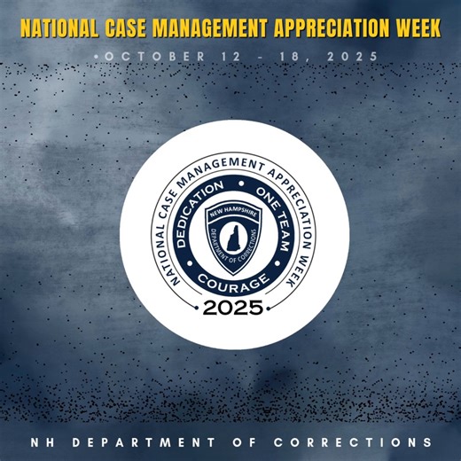 1.4K views · 18 reactions | #NHDOC is celebrating National Case Management Week, October 12–18, 2025! Our dedicated correctional case managers play a vital role in supporting rehabilitation and reentry, making a lasting impact every day. #CMWeek2025 #ThankYouCaseManagers #Rehabilitation #MakingADifference | NH Department of Corrections | Facebook
