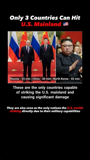 Only 3 Countries Can Hit USA?! 🇺🇸