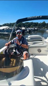 6.6K views · 45 reactions | Get familiar with backing your boat down the marina #boating #learntoboat #boatingtips #lakehopatcong #bridgemarina Starcraft Marine | Bridge Marina, Inc. | Facebook