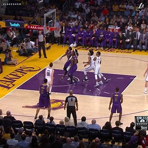 🎥 LeBron finished with 25 points, 14 assists, and 9 boards in tonight's loss against the Nets. | Los Angeles Lakers