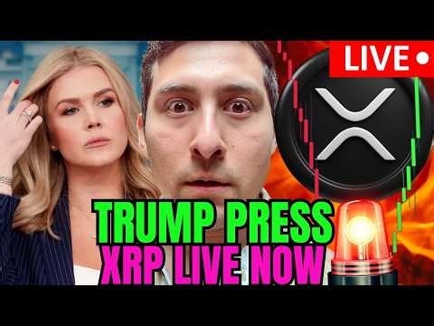 XRP WATCH! TRUMP PRESS NEWS LIVE NOW🔴