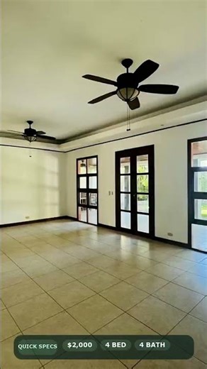 House for Rent in Las Cumbres, Managua, Nicaragua | $2,000 per month | 4 bedroom | 4 bath