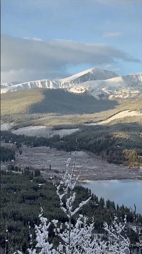 Tranquil Snow Trail to Breckenridge | Peaceful Winter Morning Walk