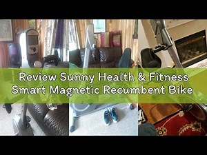 Review Sunny Health & Fitness Smart Magnetic Recumbent Bike with Hand Cycle - SF-RB423034