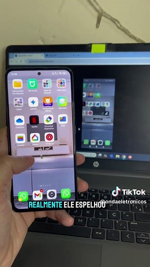Como Espelhar a Tela do Celular no Computador