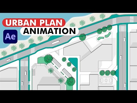 URBAN PLAN Animation | After Effects Architecture