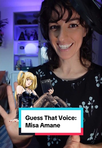 Can I guess Misa Amane’s voice? 🥀 #voiceactor #misaamane #deathnote #anime #vo