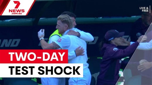 England stuns Australia in two-day Boxing Day Test