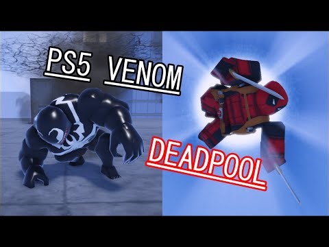 PS5 VENOM AND DEADPOOL SHOWCASE IN INVISION'S: WEB-VERSE (ROBLOX)