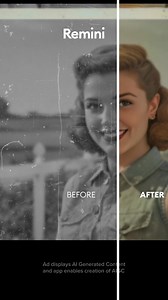 Bring lost memories back to life – restore and colorize your old photos with AI! | Remini - AI Photo Enhancer | Facebook