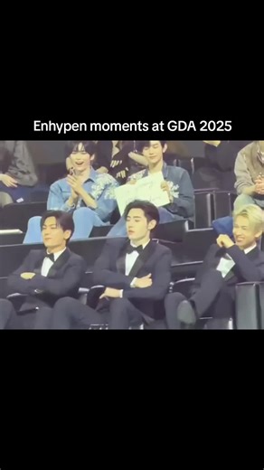 Exciting Enhypen Moments at GDA 2025 Performance