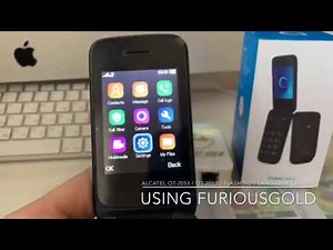 ALCATEL OT-2053X / OT-2053D FLASH AND LANGUAGE CHANGE