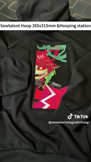 Sewtalent Magnetic Hoops for Custom Hoodie Embroidery