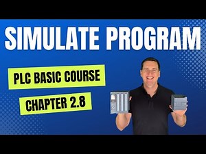 PLC Basic Course 2.8 | Simulate Program with PLCSIM | Learn PLC Programming in TIA Portal