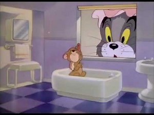Tom and Jerry: Jerry Scream Shower but it exploded when Jerry hit Tom