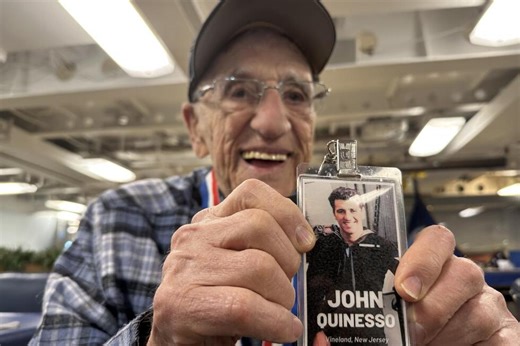 At 100, WWII veteran celebrates a life of service aboard Battleship New Jersey