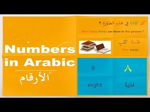 Numbers in Arabic - الأرقام - arabic numbers pronunciation and writing