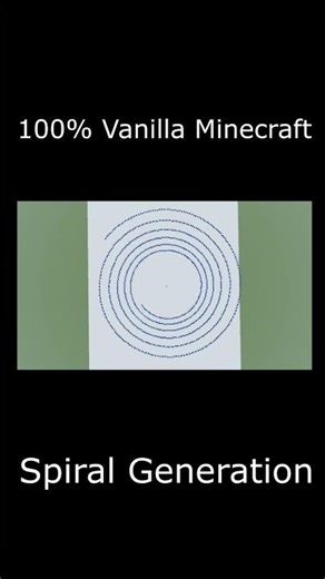 Minecraft Spiral Generator