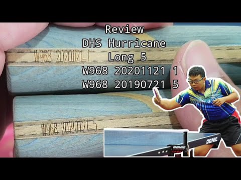 Review DHS Hurricane Long 5 W968 no.1 vs no.5 compare