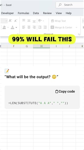 Pause & Solve This Excel Formula 😳 Only Experts Know